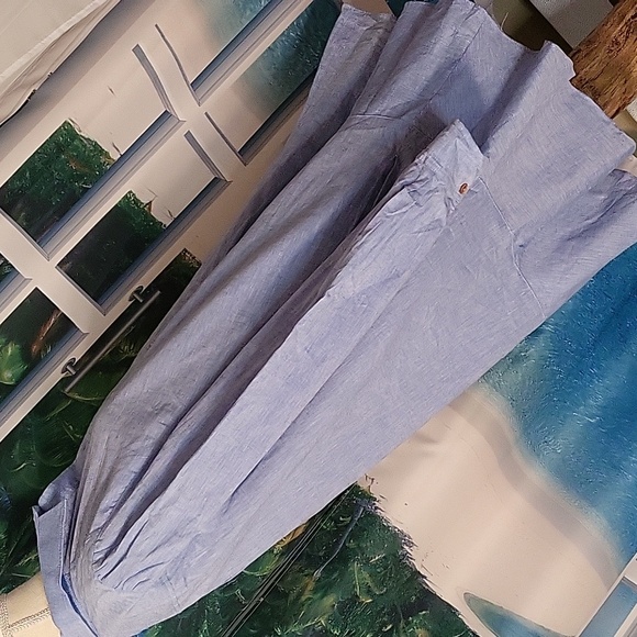 Tuckernuck Chambray Callahan Shirt Dress Brushed Blue Small - Picture 6 of 8